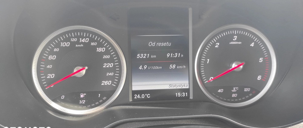 Mercedes-Benz Klasa C cena 66500 przebieg: 249300, rok produkcji 2017 z Trzebinia małe 326